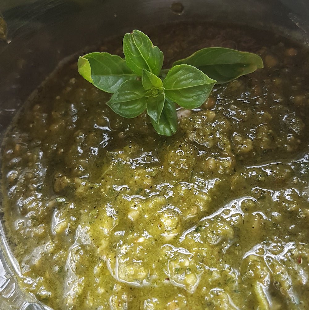 Pesto mit Matcha