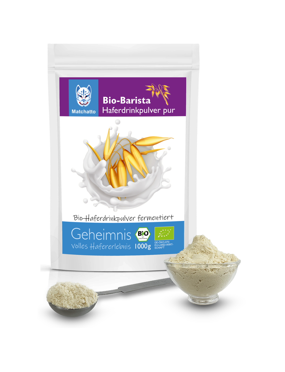 Bio Barista Haferdrinkpulver 1000g Beutel