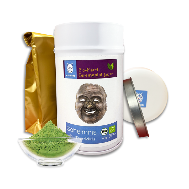 Bio Matcha Ceremonial Grade aus Japan 40g in Dose