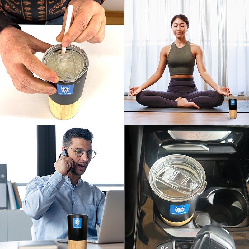 Thermo-Isolierbecher für Arbeit, Auto, Büro, Camping, Freizeit, Reise