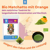Matcha tea orange organic 100g 