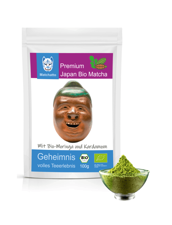 Matcha mit Moringa und Kardamom