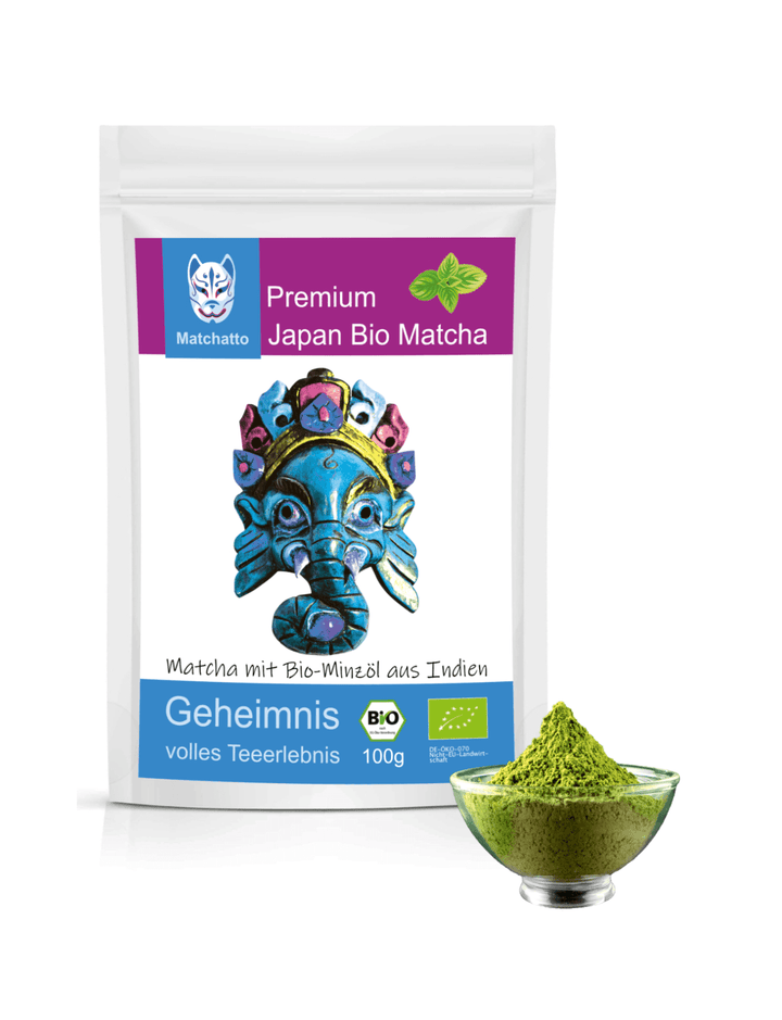 Matcha Tee mit Minze