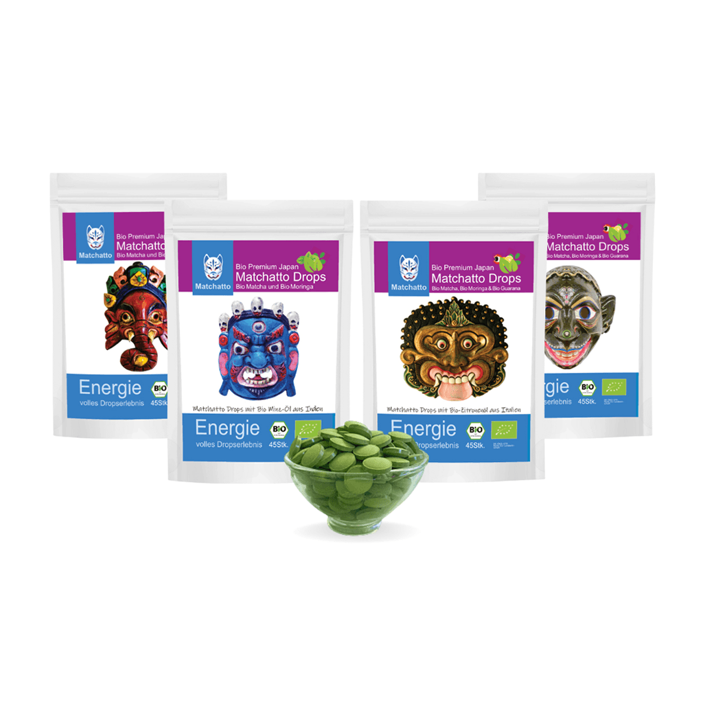 Matcha Drops Compacts Trial Pack 