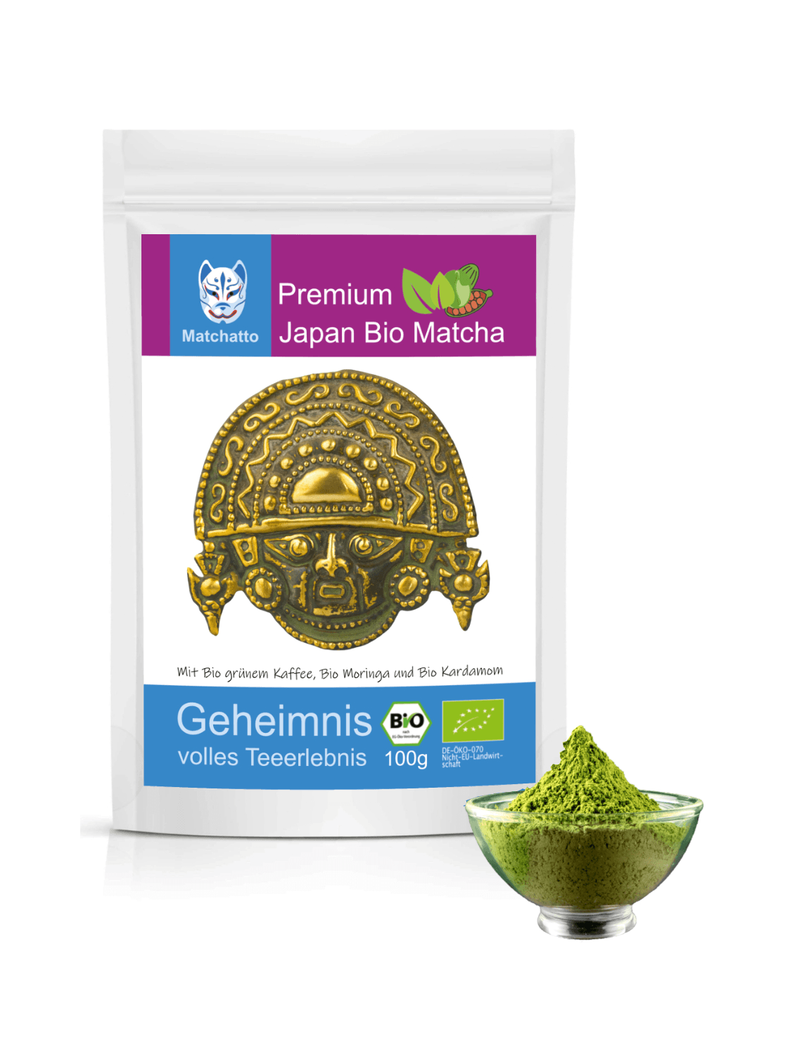Matcha grüner Kaffee